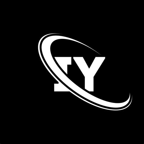 Iy Logo I Y Design White Iy Letter Iy Letter Logo Design Initial