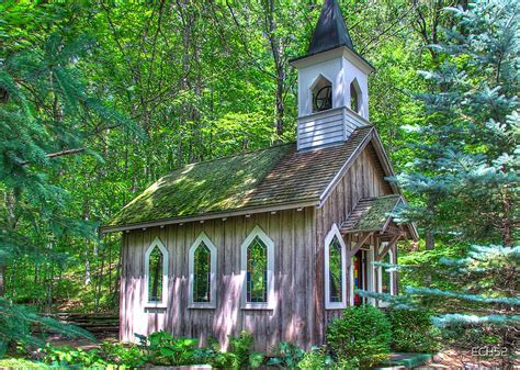 Little Chapel In The Woods By Ech52 Redbubble