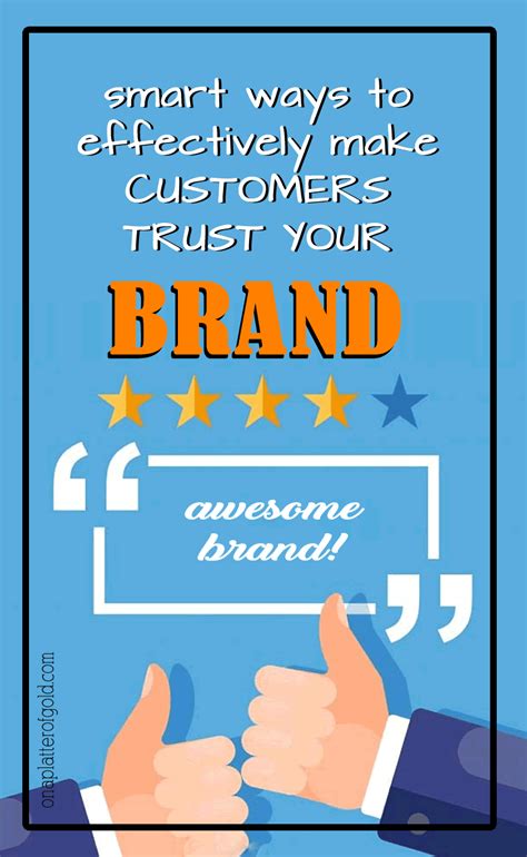2 Effective Ways To Make Customers Trust Your Brand