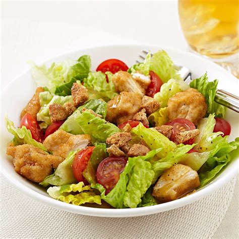 Let's make shortcut fried chicken salad! "Fried" Chicken Salad Recipe - EatingWell