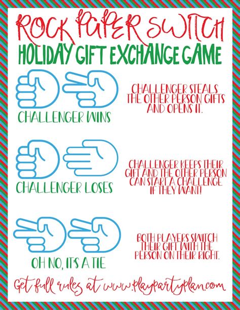 Check spelling or type a new query. Hilarious Rock Paper Scissors Gift Exchange Game - Play ...