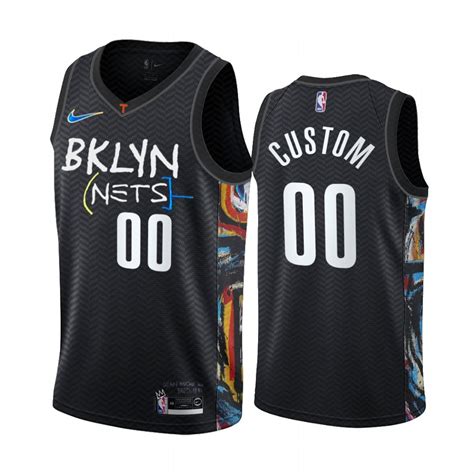 Alibaba.com lugs a vast variety of brooklyn nets. Men's Brooklyn Nets Active Player Black City Edition 2020-21 Honor Basquiat Custom Stitched NBA ...