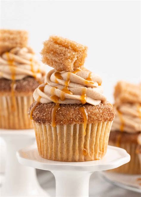 Churro Cupcakes With Cream Cheese Frosting I Heart Naptime