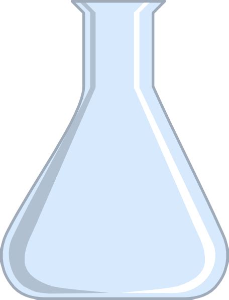 Empty Flask Clip Art At Vector Clip Art Online Royalty