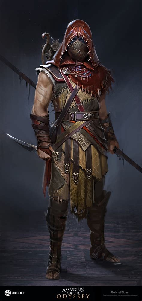 Assassins Creed Odyssey Character Concept Art The Art Showcase