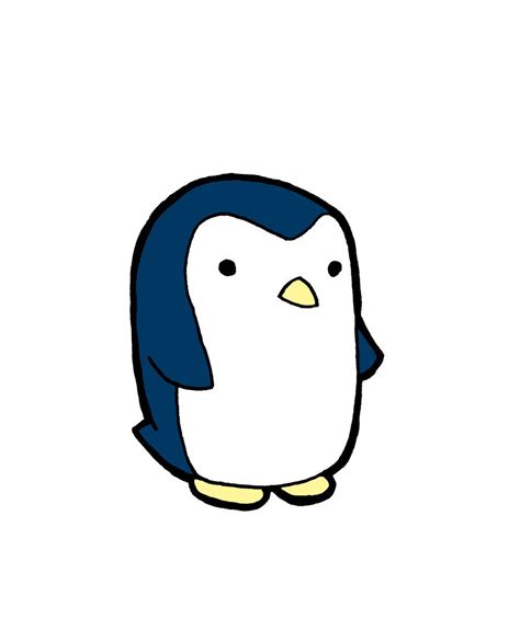 Cute Little Penguin By Mikkeljn On Deviantart Cute Drawings Of Love