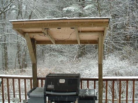 Www.pinterest.com align the blocks with a square. Deck grill ideas | Outdoor grill station, Grill gazebo ...