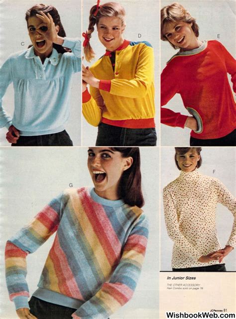 1980 Jcpenney Christmas Catalog Retro Fashion 80s Colorful Fashion