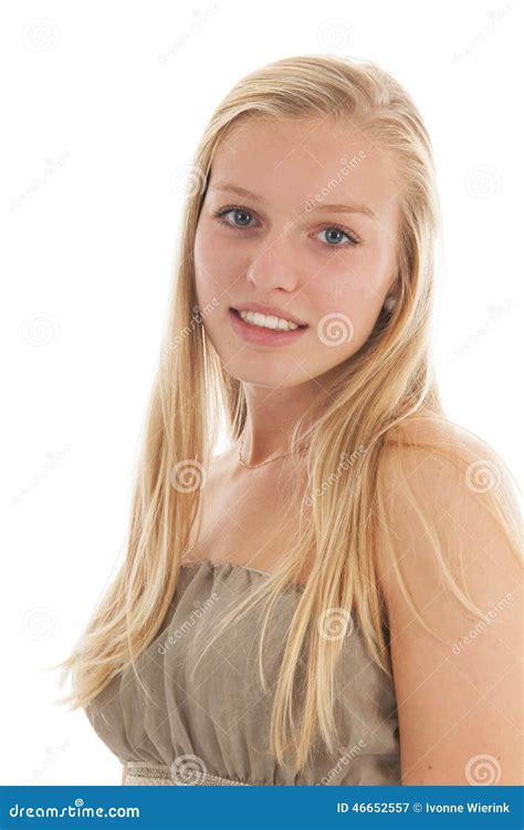 青少年白肤金发的女孩 库存图片 图片 包括有 纵向 背包 女孩 健康 享用 愉快 魅力 表面 46652557
