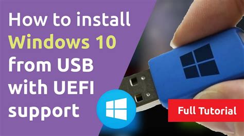 How To Install Windows 10 From Usb Full Tutorial 2020 Youtube