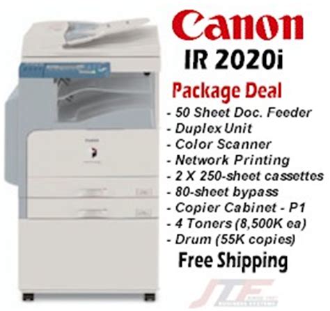 Ufr ii/ufrii lt printer driver v10.19.6 user guide for mac (pdf). * Canon 2022i Copier, Reverse Feeder, 2 X 250 Trays, Cabinet (4) Toners, Drum, Shipping & 36 ...
