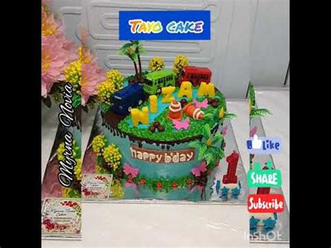Kue ultah bentuk 3d mobil bisa pesan bentuk mobil apapun sesuai keinginan. Kue Ultah Tayo, Tayo Cake - YouTube