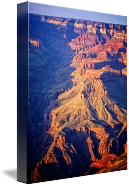 Grand Canyon Sunset Colors By Larry Pollock