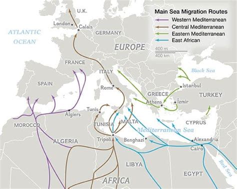 Maps That Explain Todays Major Migration Routes