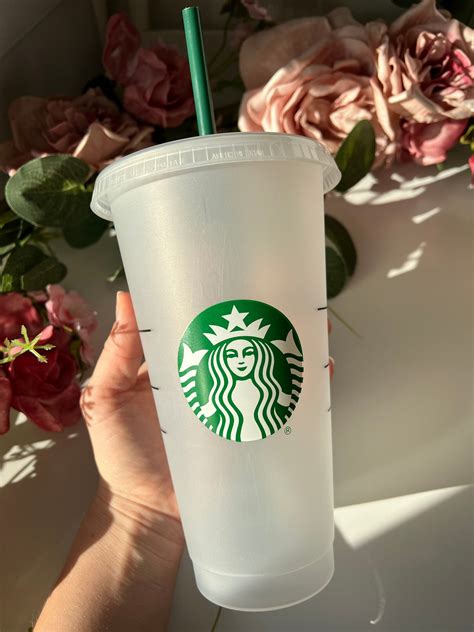 Starbucks Reusable Cold Cup Etsy Uk