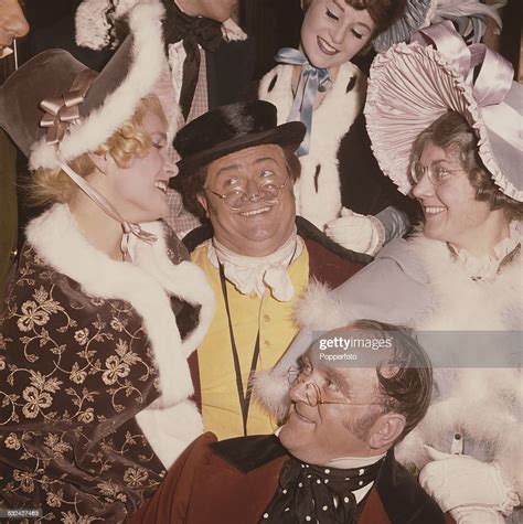 Welsh Comedian And Singer Harry Secombe Pictured Dressed In Character
