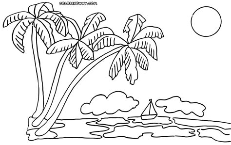 Leaf coloring pages beautiful for preschool autumn colouring sheets. Coloring Pages Of Palm Trees - Coloring Home