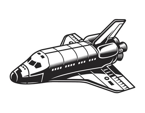 Simple Spaceship Rocket Png Transparent Clipart World