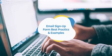 Email Sign Up Form Best Practices And Examples
