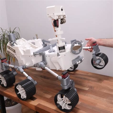 3d Printed Scale Model Of Perseverance Rover Seems As Complicated As