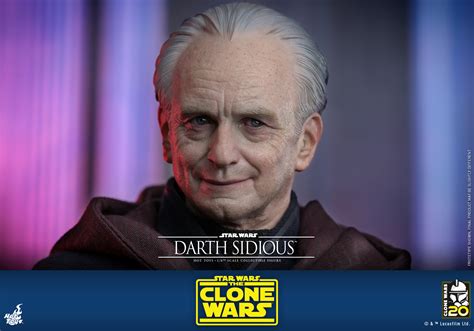 Star Wars The Clone Wars Darth Sidious Figure By Hot Toys