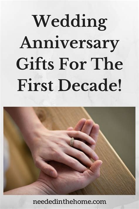 The modern gift is a clock. Wedding Anniversary Gifts For The First Decade ...