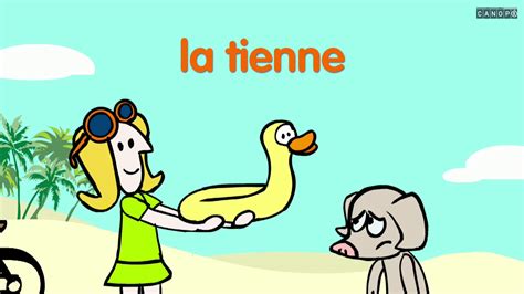 Les Pronoms Possessifs En Français Le Mien La Tienne Les Siens Les