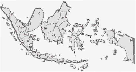 Sketsa Gambar Peta Indonesia Hitam Putih Kumpulan 35 Contoh Peta Konsep