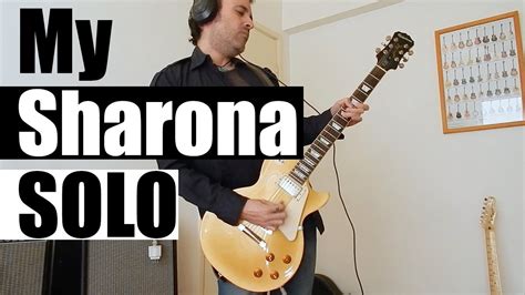 My Sharona Guitar Solo The Knack Epiphone Les Paul Berton Averre Solo Youtube