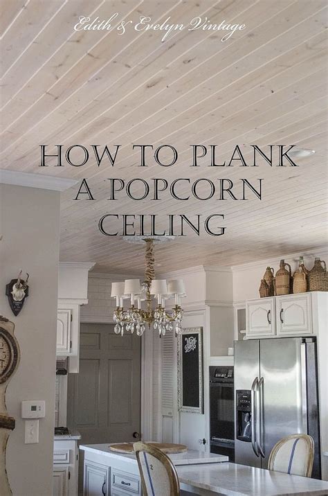 How To Get Rid Of A Popcorn Ceiling Popsugar Home