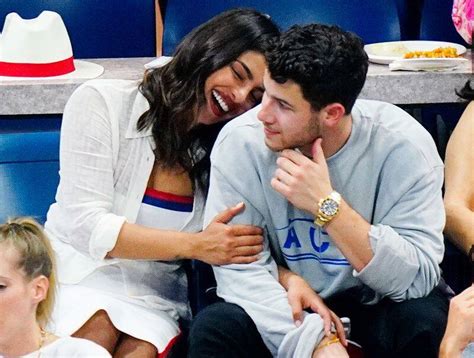 here s when priyanka chopra and husband nick jonas kissed for the first time watch video