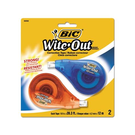 Bic Wite Out Ez Correct Correction Tape Bicwotapp21