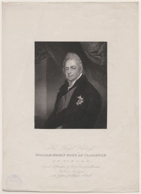 Npg D8125 King William Iv When Duke Of Clarence Portrait National