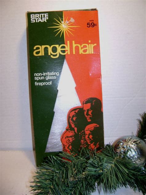 Vintage Angel Hair Spun Glass Christmas Tree Decorating New Etsy