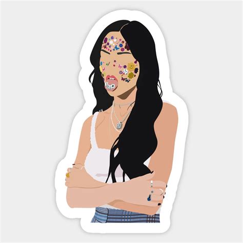 Customize Your Style With Olivia Rodrigo Sour Sticker
