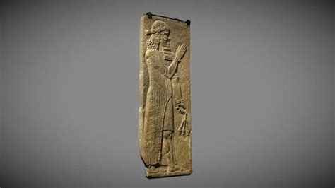 Relief Of Sargon II 3D Image World History Encyclopedia