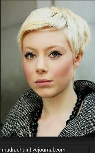 Stylish Pixie Hair Cut With Pointy Sideburns And Short To The Side