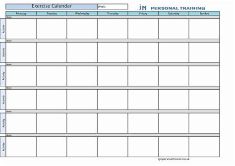 Maybe you would like to learn more about one of these? 40 Weekly Workout Schedule Template in 2020 | Workout ...