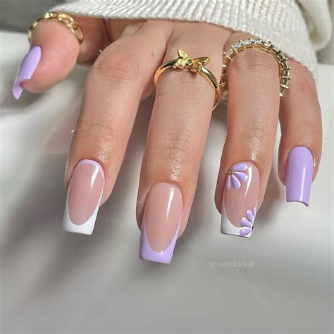 50 purple nails you need to try the pink brunette purple acrylic nails lilac nails