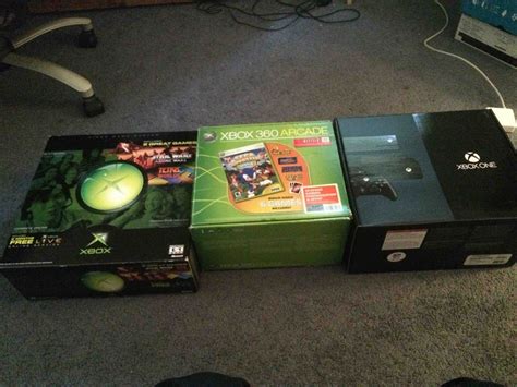 by getting this cib original xbox this week my first console mini collection is complete