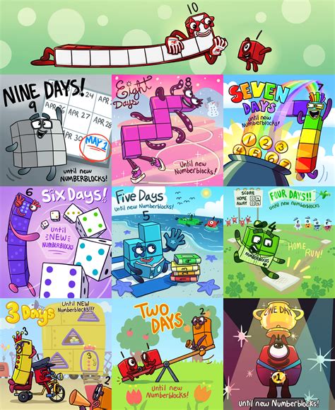 Not an unchangeable life of fun (非罐頭人生). Numberblocks Countdown by NicolaiBunny -- Fur Affinity ...