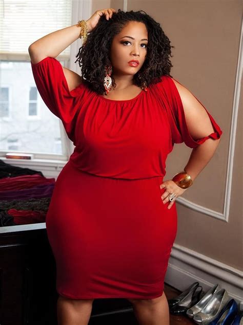 67 Best Curvy Red Dress Images On Pinterest Full Figured Curves And