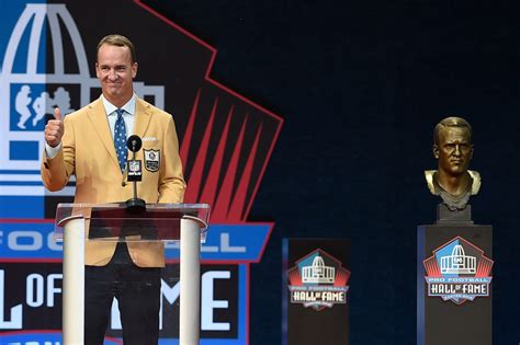Peyton Manning Highlights Class Of At Hall Of Fame Ceremonies National Football Post