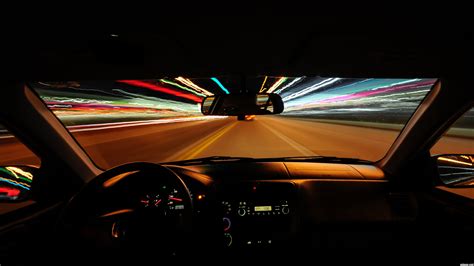 Car Animation Real Hero Night Drive