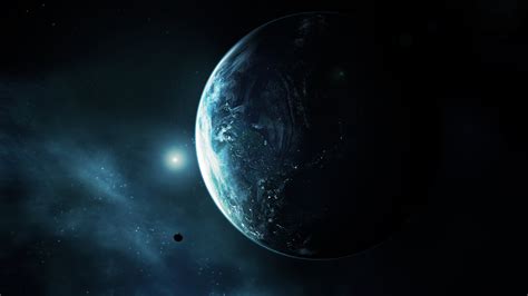 Space Universe Dark Planets Earth Wallpaper Space Wallpaper Better