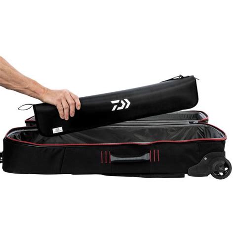 Daiwa D Vec Tactical Rolling Travel Bag TackleDirect