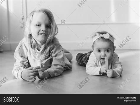 Two Cute Sisters Image And Photo Free Trial Bigstock