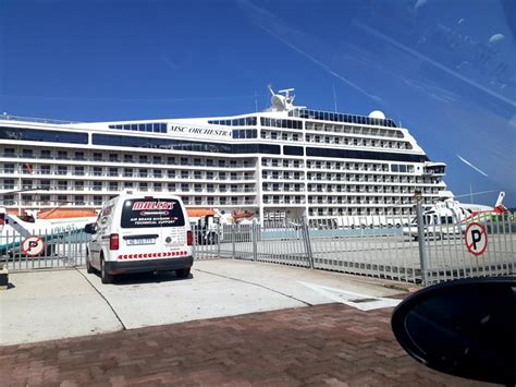 Msc Cruise Passengers Screened As They Disembark At Durban Port