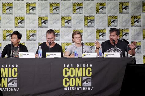 Sdcc Photos Macgyver Lucas Till And George Eads Seat42f