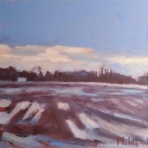 Heidi Malott Original Paintings Snowy Landscape Winter